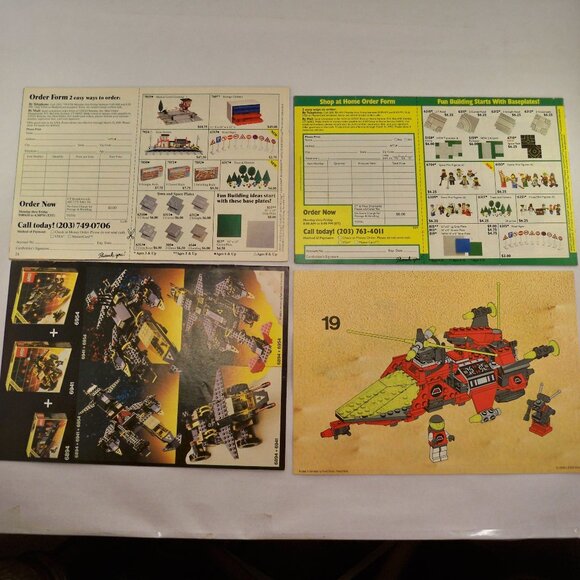 Vintage LEGOLAND 6923, 6894 Assembly & Promotional Booklets Only - Picture 3 of 4